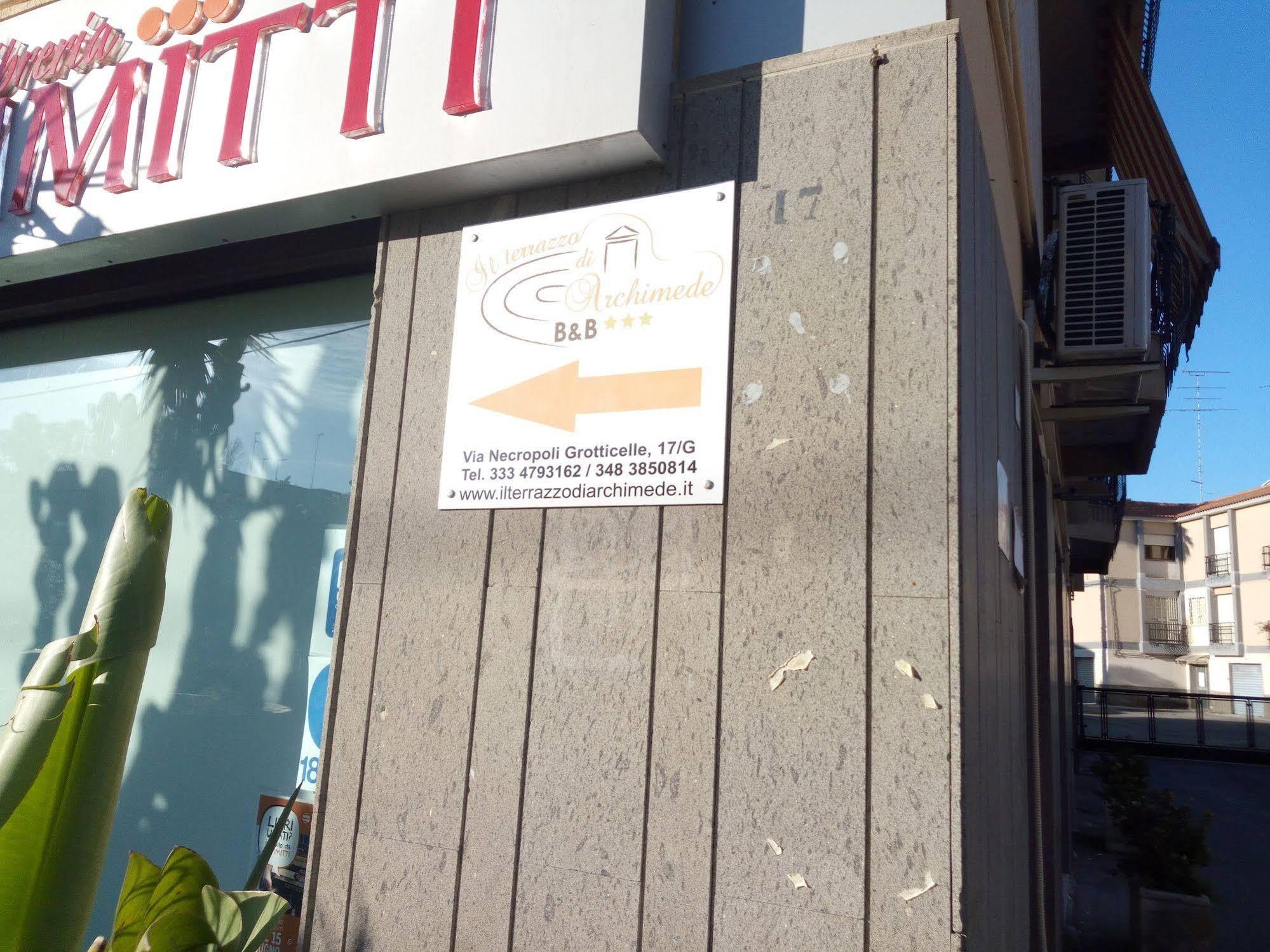 Affittacamere Il Terrazzo Di Archimede Syracuse Esterno foto
